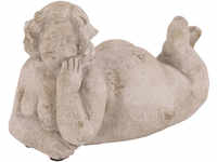 Dijk Zement Statue dunkelbraun 17,5 x 9.5 x 12 cm