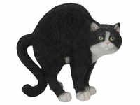 Dekofigur Katze schwarz 28,5 x 15,5 x 31,5 cm