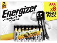Energizer Alkaline Power Micro AAA 1,5 V, 8er Pack