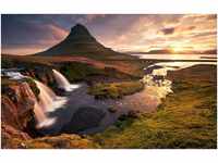 Komar Vlies Fototapete Guten Morgen auf Isländisch 400 x 250 cm