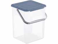 Rotho Waschmittelbehälter Basic 9 L/5 kg horizon blue