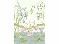 Komar Vlies Fototapete Flamingo Vibes 200 x 280 cm