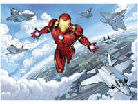 Komar Vlies Fototapete Iron Man Flight 400 x 280 cm