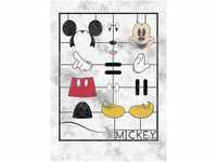 Komar Vlies Fototapete Mickey Kit 200 x 280 cm