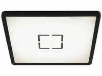 Briloner Slim LED Panel Free schwarz 19 x 19 cm mit Backight-Effekt