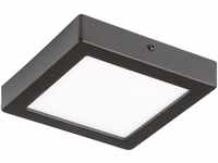 Eglo LED Deckenleuchte Idun schwarz 17 x 17 cm neutralweiß