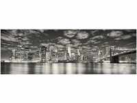 Deco-Panel Bild - New York Night 90 x 29 cm