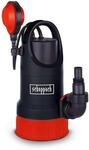 Schmutzwasserkombipumpe DWP750 Scheppach - 750W | 20000L/h F&ouml;rdermenge | 0,8bar