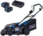 Akku-Rasenm&auml;her BC-MP380-X Scheppach | 38cm Schnittbreite | f&uuml;r 450-500 m2 |...