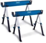 Arbeitsbock MWB700 Scheppach - 2er-Set | 9 Stufen von 615 &ndash; 820 mm | je Arbeitsbock