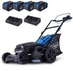 Akku Rasenm&auml;her BC-MP470-X Scheppach - 47cm Schnittbreite | 700 m2 | Vario