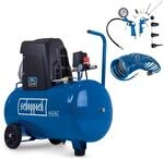 Kompressor HC63 Scheppach - 1500W | 220L/min Ansaugleistung | 50L Kessel | 10bar 