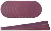 Schleif Set Scheppach - 12-teilig | 3x Schleifpapier | 1x Schleifband