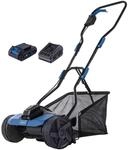 Akku-Spindelm&auml;her C-SPM380-X Scheppach - 20V | 38cm Schnittbreite | 45L |...