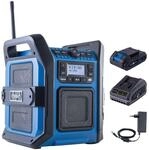 Akku Baustellenradio C-DAB30-X Scheppach - 20V | LCD-Display | 2x USB...