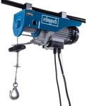Elektrischer Seilzug HRS500 Scheppach - max. 200kg / 400kg Traglast | 12m / 6m