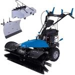Kehrmaschine Scheppach SC2200PE - inkl. Sammelbeh&auml;lter 50l und Schneeschild