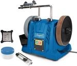 Nass-Schleifsystem TIGER 5000S Scheppach - 150W | 200mm Schleifstein | 40mm St&auml;rke 