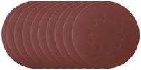 Schleifpapier Set rund Scheppach - 10 teilig | &Oslash; 215 mm | K 240 Satz=10 St&uuml;ck
