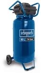 Kompressor stehend HC85V Scheppach - 14 bar | 330 l/min | &ouml;lfrei | 2x Manometer / 2x