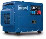 Diesel Stromerzeuger SG5200D Scheppach - 7,7PS | 5000W | Elektrostart | 2x 230V, 1x