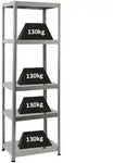 PROREGAL Schwerlastregal Steel Eagle | HxBxT 180x60x40 cm | Fachlast 130kg 