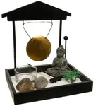 Atmosphera - Dekorativer Zen-Garten Tori 15x12x15,8 cm