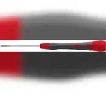 Wiha Schlitz-Schraubendreher Klingenbreite: 1.2 mm Klingenl&auml;nge: 40 mm