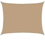 vidaXL Sonnensegel 160 g/m2 Taupe 6x8 m HDPE