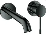 GROHE 2-L-WT-Wandbatt. Essence 29192_1 FMS Ausladung 183mm hard graphite