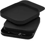 Rosti K&uuml;chenwaage digital bis 10kg mit Sch&uuml;ssel 300ml MENSURA schwarz