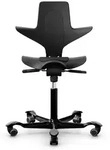 HAG . Capisco 8010, schwarz/schwarz Xtreme