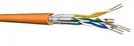 Draka Comteq Draka Verlegekabel UC900 HS23, Cat 7, S/FTP, PiMF, orange, 500m Trommel