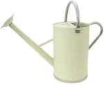 Kent & Stowe Gie&szlig;kanne Creme 9L Stahl, Klappbarer Griff, Brausekopf