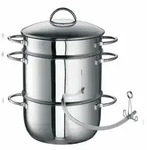 Rohe Germany Multi-Dampfentsafter Ravenna, 25 cm, Edelstahl