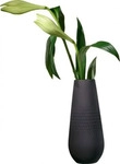 Villeroy & Boch Manufacture Collier noir Vase Carr&eacute; hoch 11,5x11,5x26cm