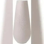 Villeroy & Boch Manufacture Collier beige Vase Carr&eacute; hoch 11,5x11,5x26cm