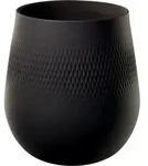 Villeroy & Boch Manufacture Collier noir Vase Carr&eacute; gro&szlig; 20,5x20,5x22,5cm