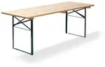 Feros Biertisch 220x70x78cm (BxTxH) brauereiqualit&auml;t, 30070