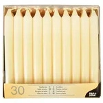 Starpak 30 Tafelkerzen &Oslash; 2,1 cm &middot; 19,6 cm creme