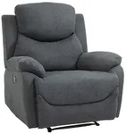 HOMCOM - Relaxsessel - 93B x 88T x 102H cm - grau