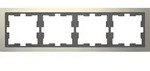 Merten Rahmen 4f.nickelmet MEG4040-6550
