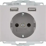 Berker Steckdose SCHUKO/USB 48037004