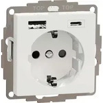 Elso Steckdose mit BRS und USB ELG365354