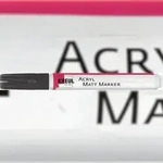 KREUL Acryl Matt Marker medium Schwarz