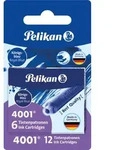 Pelikan Tintenpatronen 4001 TP/6/2/B, k&ouml;nigsblau