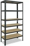 shelfplaza HOME 155x50x60 cm Schwerlastregal in anthrazit mit 6 B&ouml;den und 145...