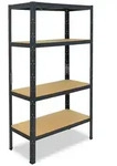 shelfplaza HOME 155x70x40 cm Schwerlastregal in anthrazit mit 4 B&ouml;den und 175...