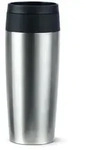 emsa N2020100 Travel Mug Isolierbecher Classic - 0,36 l, edelstahl