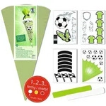 SCHULT&Uuml;TEN-BASTELSET EASY LINE "FUSSBALL"